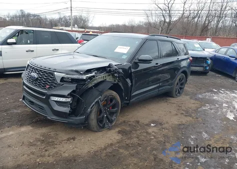 2021 Ford Explorer St из США, поврежденный, VIN 1FM5K8GC3MGC11863